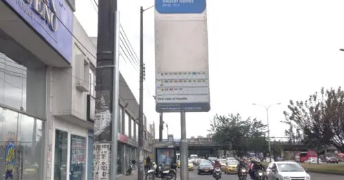 PARADERO SITP SALAZAR GOMEZ  091A07